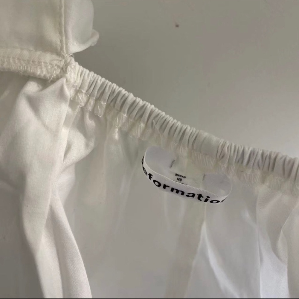 Reformation White Renzo Top - Picture 6 of 6